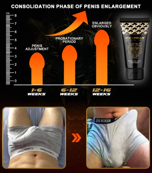 AQA™ MaxiMan Massage Gel - Image 8