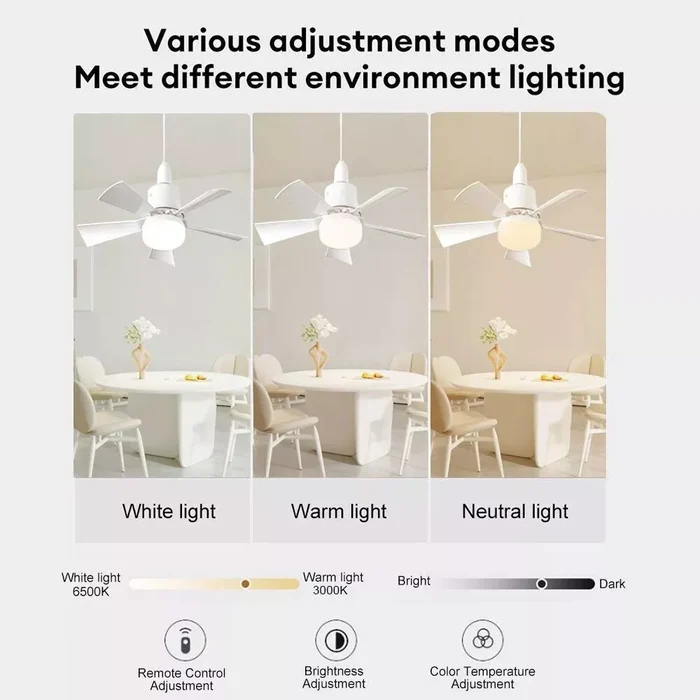 Ceiling Fan with Lamp - Image 13