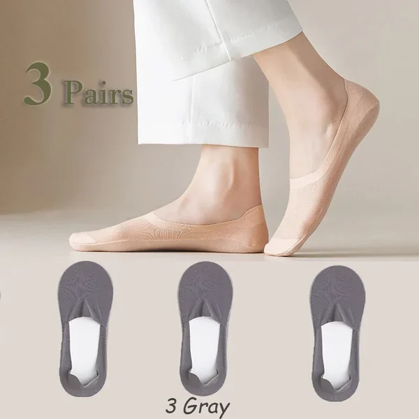 Thin No Show Socks - Image 6
