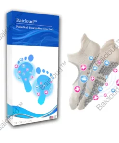 Furzero™PulseGrid Tourmaline Ionic Socks