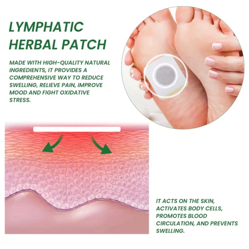 LymSlim™ Lymphatic Detoxing and Slimming Tourmaline Herbal Patch - Image 3