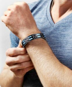 ANWX GFOUK™ Blue Carbon TitanBracelet