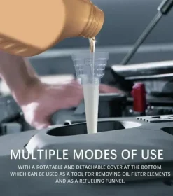 Oil Filter Removal Oil Funnels for Automotive Use
