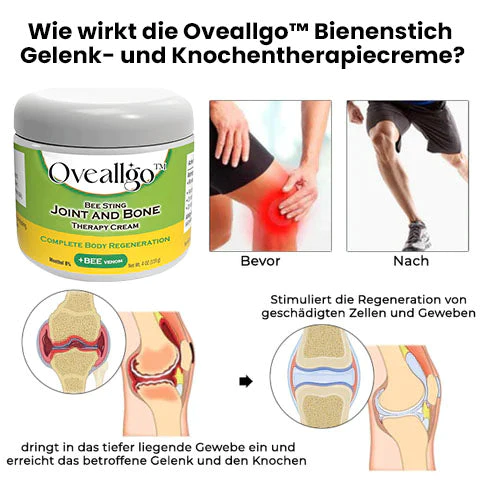 Oveallgo™ Bee Sting Gelenk PURI - und Knochentherapiecreme – vollständige Körperregeneration - Image 4