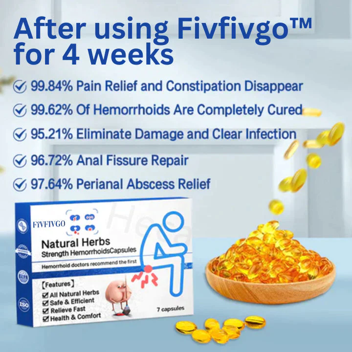 CNDB Fivfivgo™ Natural Botanical Strength Haemorrhoid Capsules - Image 3