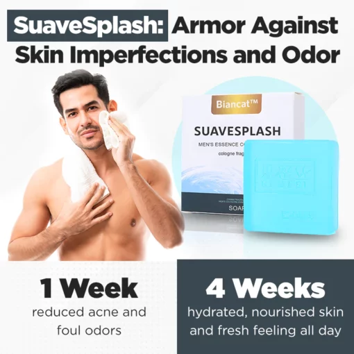 Biancat™ SuaveSplash Men’s Essence Cologne Bar - Image 3