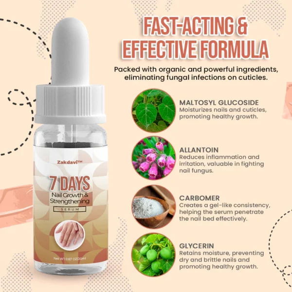 Zakdavi™️ 7 Days Nail Growth and Strengthening Serum - Image 7