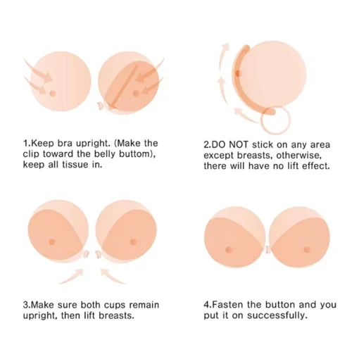 CALIN™ Sticky Push Up Bra - Image 6