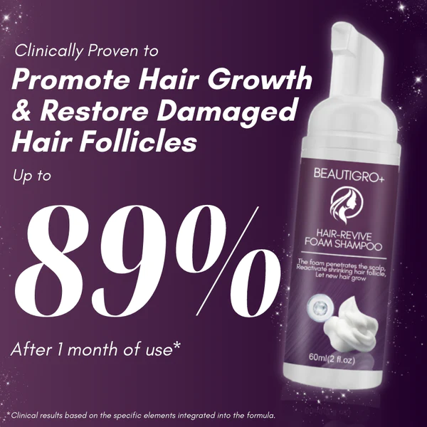 BEAUTIGRO+ Hair-Revive Foam Shampoo - Image 3