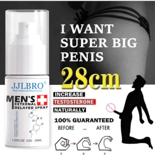 JJLBRO® Men’s Long Lasting Delay Stronger Spray