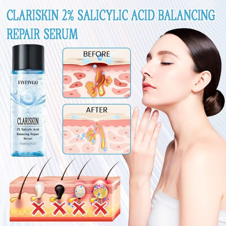 Fivfivgo™ ClariSkin 2% Salicylsäure Ausgleichendes Reparaturserum - Image 4