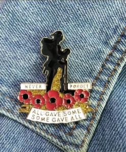Limited Edition Red Poppy 110th Anniversary Badge