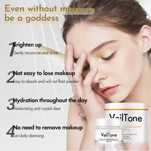 VeilTone™ Universal Tinted Moisturizer SPF 46 - Image 2