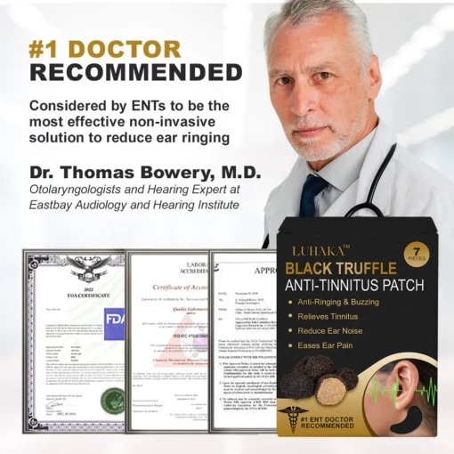 Luhaka™ Black Truffle Anti-Tinnitus Patch - Image 7