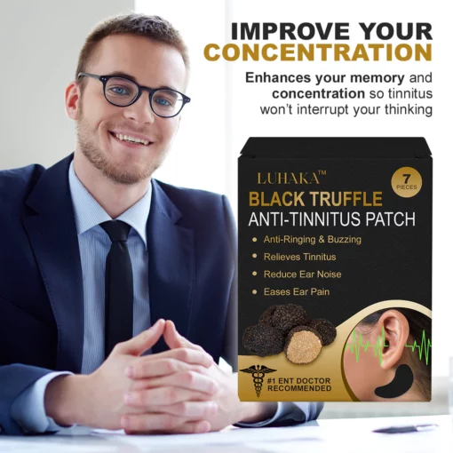 Luhaka™ Black Truffle Anti-Tinnitus Patch - Image 5