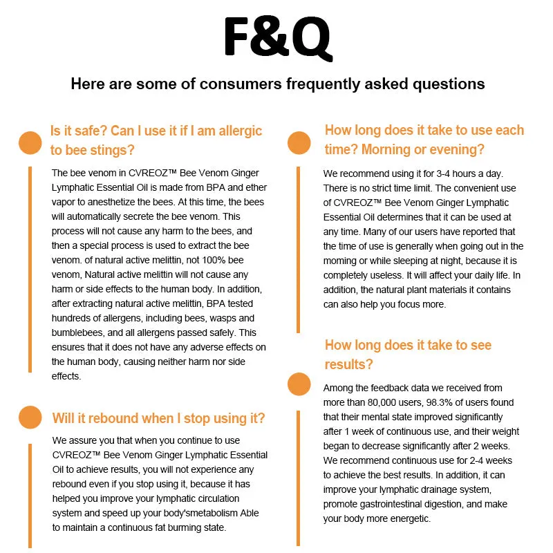 CVREOZ™ Bee Venom Ginger Lymphatic Essential Oil - Image 11