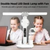 Fan Eye Protection Desk Lamp