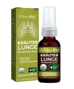 Oveallgo™ BreatheWell ULTRA Natürliches Kräuterspray für Lungen- und Atemwegsunterstützung