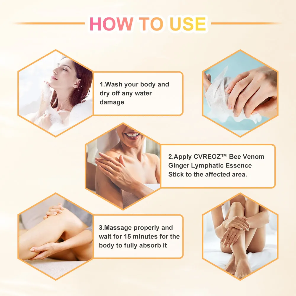 CVREOZ™ Bee Venom Ginger Lymphatic Essential Oil - Image 10