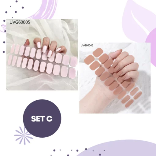 Olala™Soft Gel Nail Strips Set - Image 5