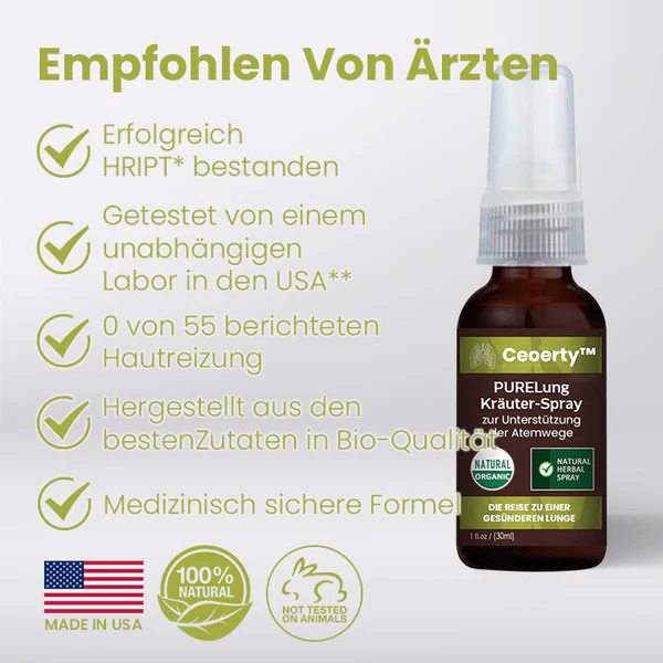 Ceoerty™ PURELung Kräuter-Spray zur Unterstützung der Atemwege - Image 7