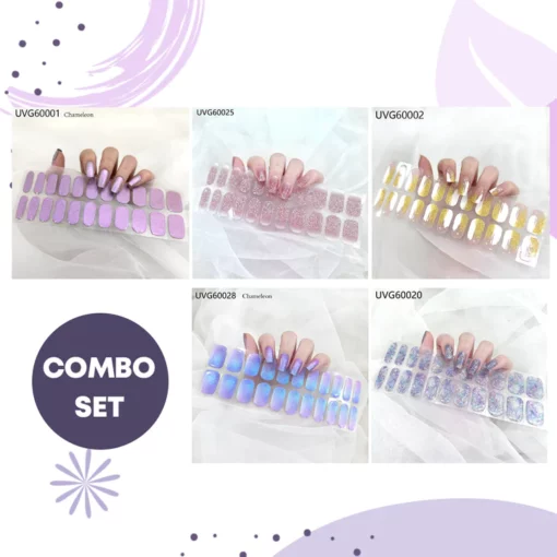 Olala™Soft Gel Nail Strips Set - Image 4