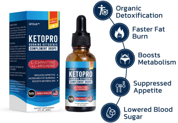 GFOUK™ KETOPRO Burning Ketogenic Complement Drops - Image 3