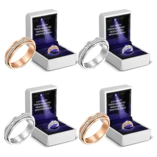 Biancat™ Luxe Moissanite Thermal Grace Ring