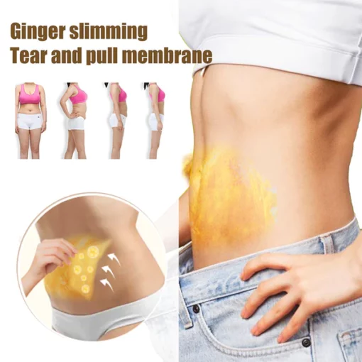 Fieryix™ Ginger Slimming Cream Peel Off Body Mask - Image 4