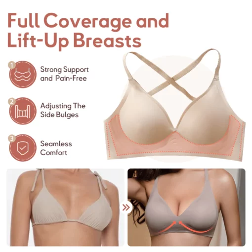 GFOUK™ U-Shape Ultra-Thin Non-Marking Backless Bra - Image 7