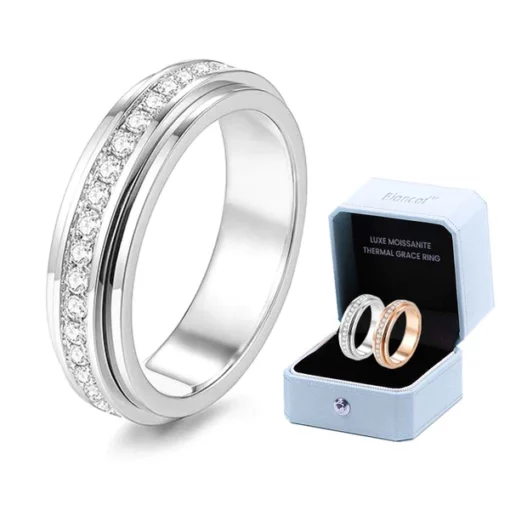 Biancat™ Luxe Moissanite Thermal Grace Ring - Image 4