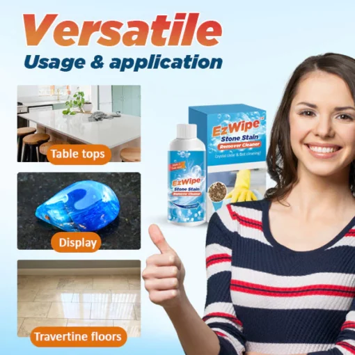 EzWipe™ Stone Stain Remover Cleaner - Image 3