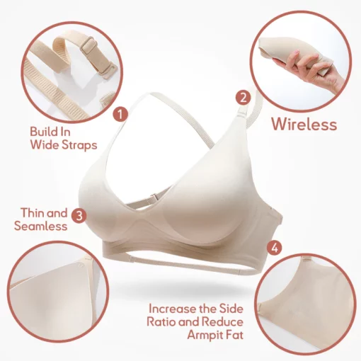 GFOUK™ U-Shape Ultra-Thin Non-Marking Backless Bra - Image 3