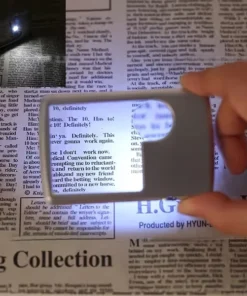 Magnifying Glass Reading Tool With LED Light