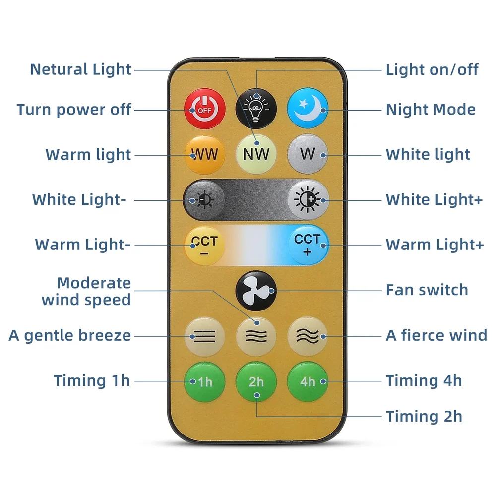 Bright Cool Ceiling Socket Fan & Light with Remote Control - Image 5