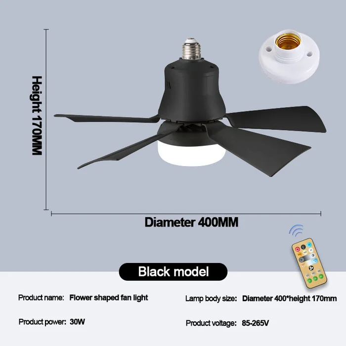 Ceiling Fan with Lamp - Image 5
