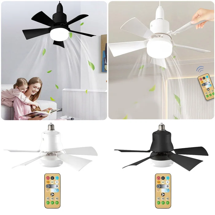 Ceiling Fan with Lamp - Image 4