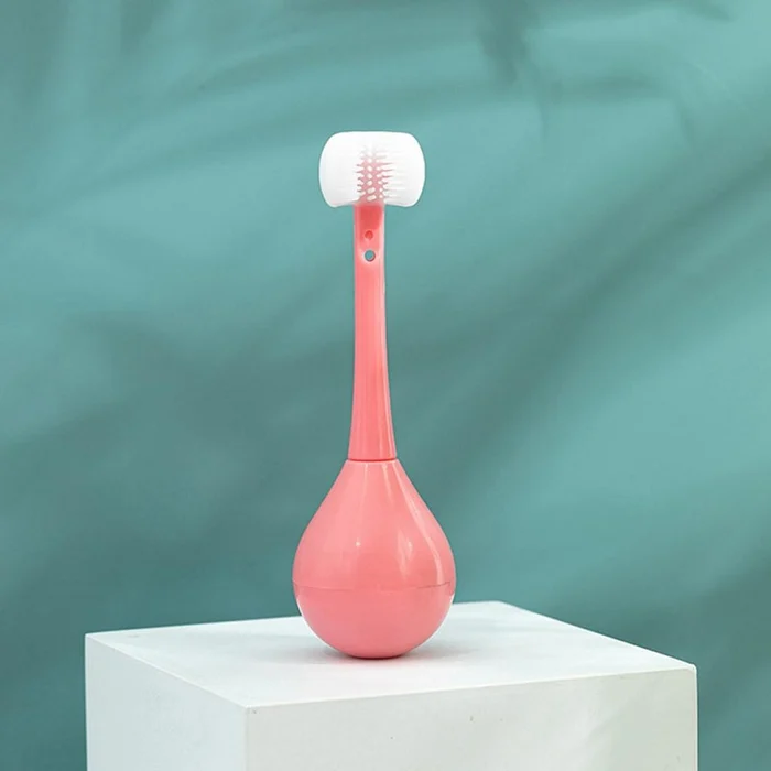 3D Children Three-Sided Toothbrush - Image 3