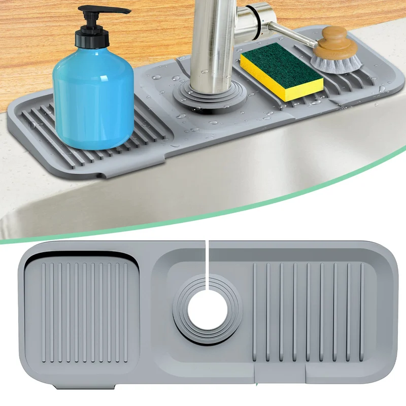 Kitchen Sink Silicone Splash Guard - Image 22