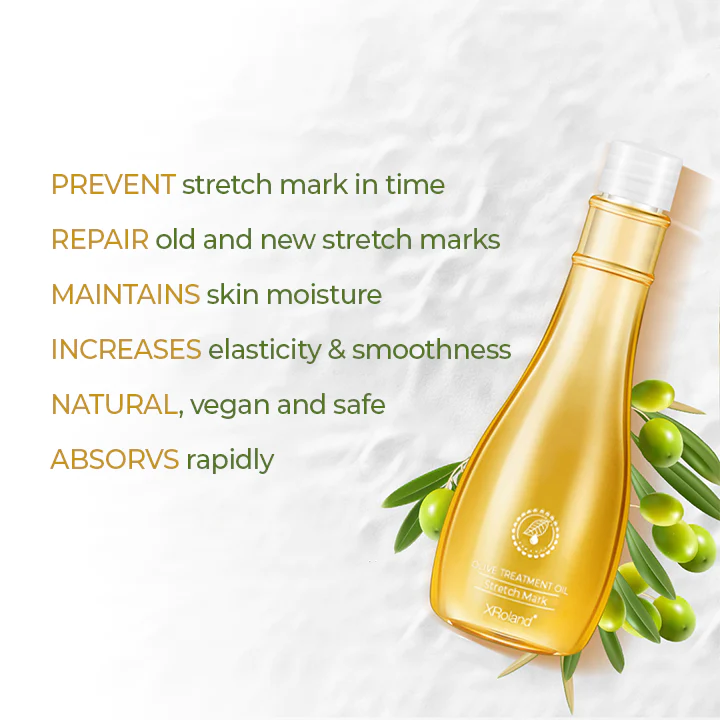 XRoland™ Olive Stretch Mark Treatment Oil - Image 7