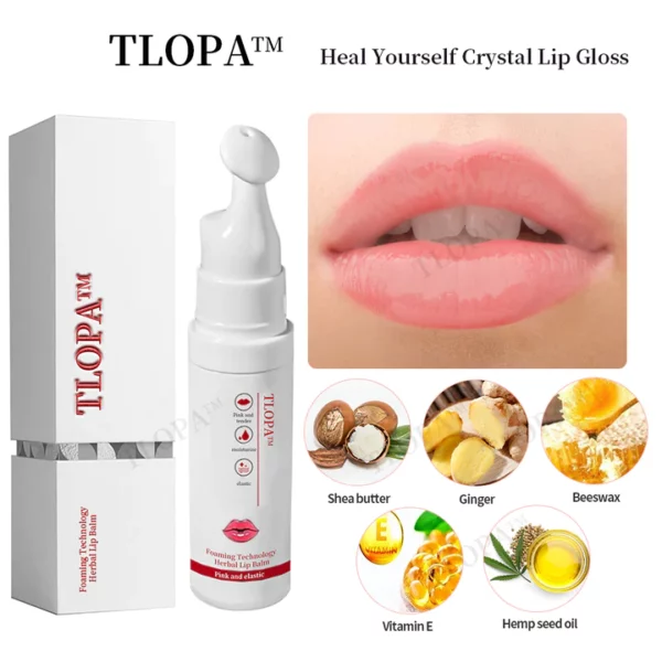 TLOPA™ Foaming Technology Herbal Lip Balm - Image 2