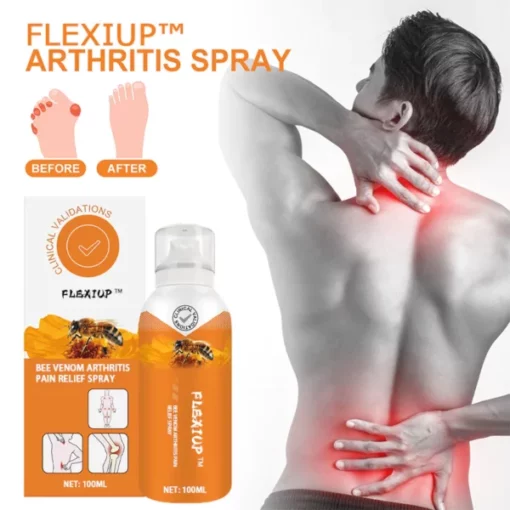 FlexiUp™ Bee Venom Vitamin D Arthritis Joint Pain Relief Spray