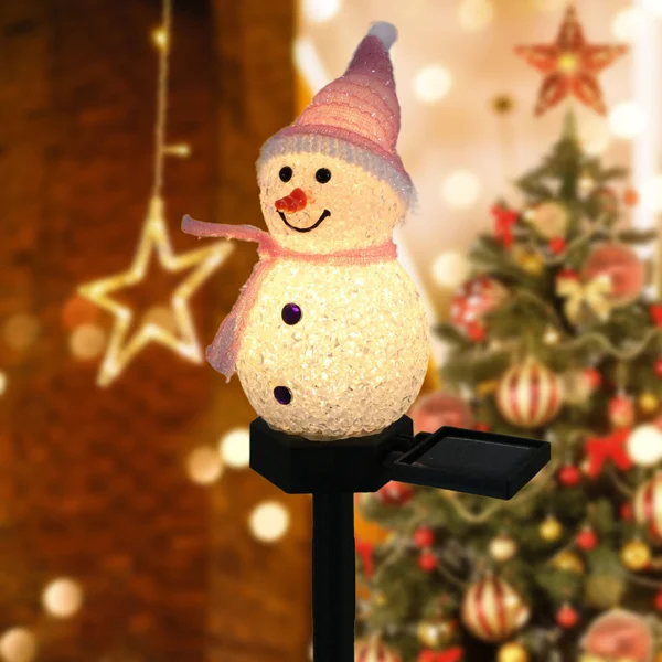 Waterproof Solar Snowman Lamp - Image 10