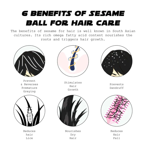 ATTDX Hair Follicle Renewal Black Sesame Ball - Image 4
