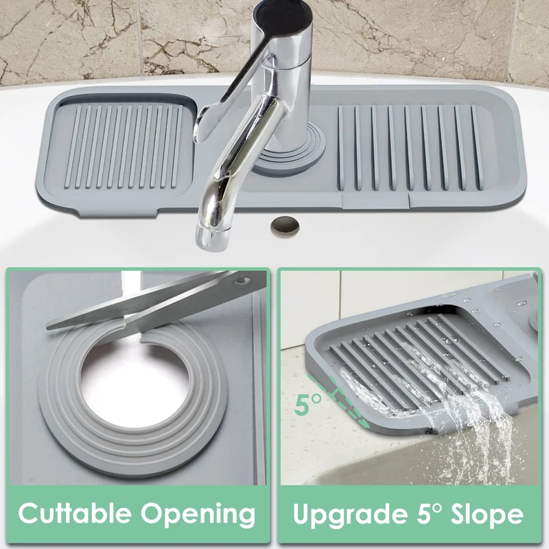 Kitchen Sink Silicone Splash Guard - Image 2