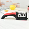 Professional 4-Stage Knife Sharpener: Sharpen Your Knives with Tungsten, Diamond & Ceramic Stones!