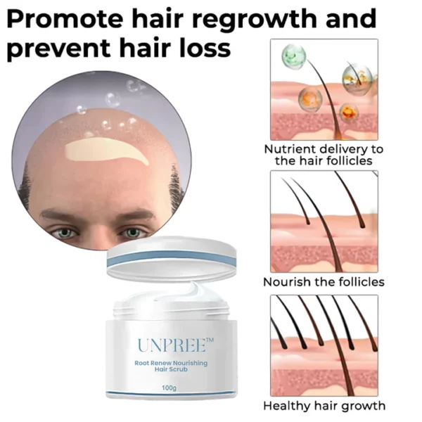 Unpree™ Root Renew Nourishing Hair Scrub - Image 3