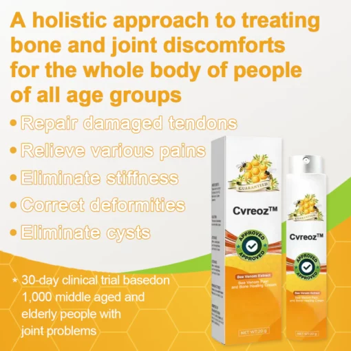 Cvreoz™ Bee Venom Pain and Bone Healing Cream - Image 5