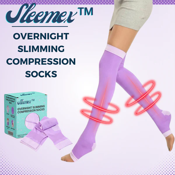 Sleemex™ Overnight Slimming Compression Socks - Image 4