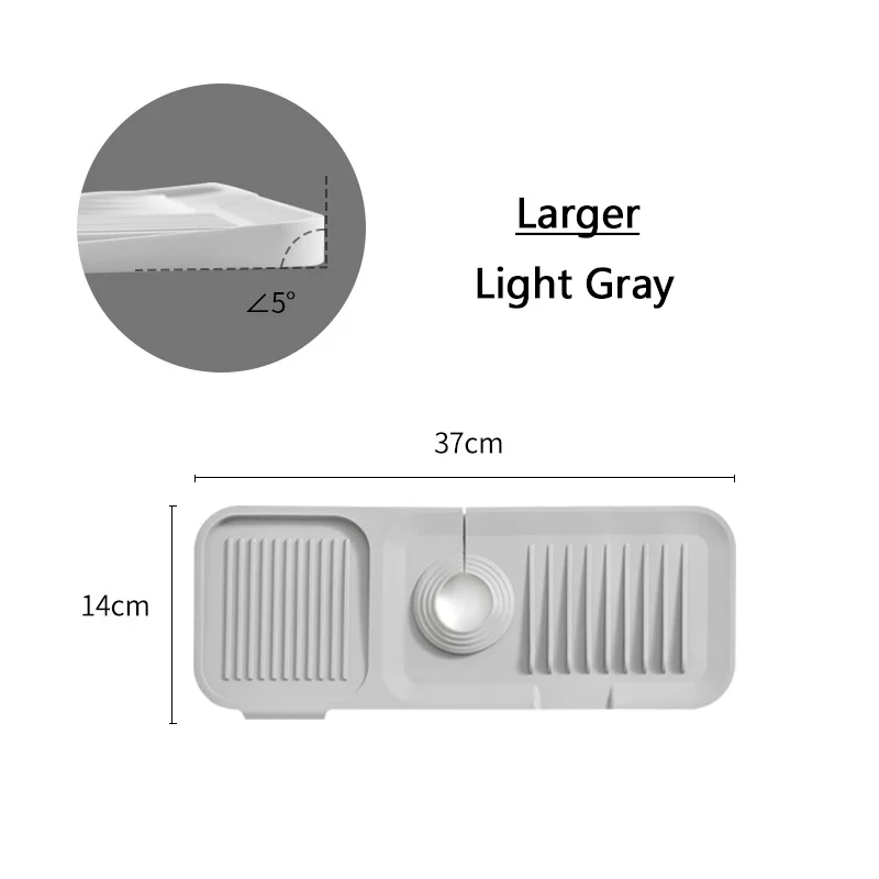 Kitchen Sink Silicone Splash Guard - Image 13